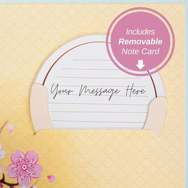 Love Flower Bloom Card
