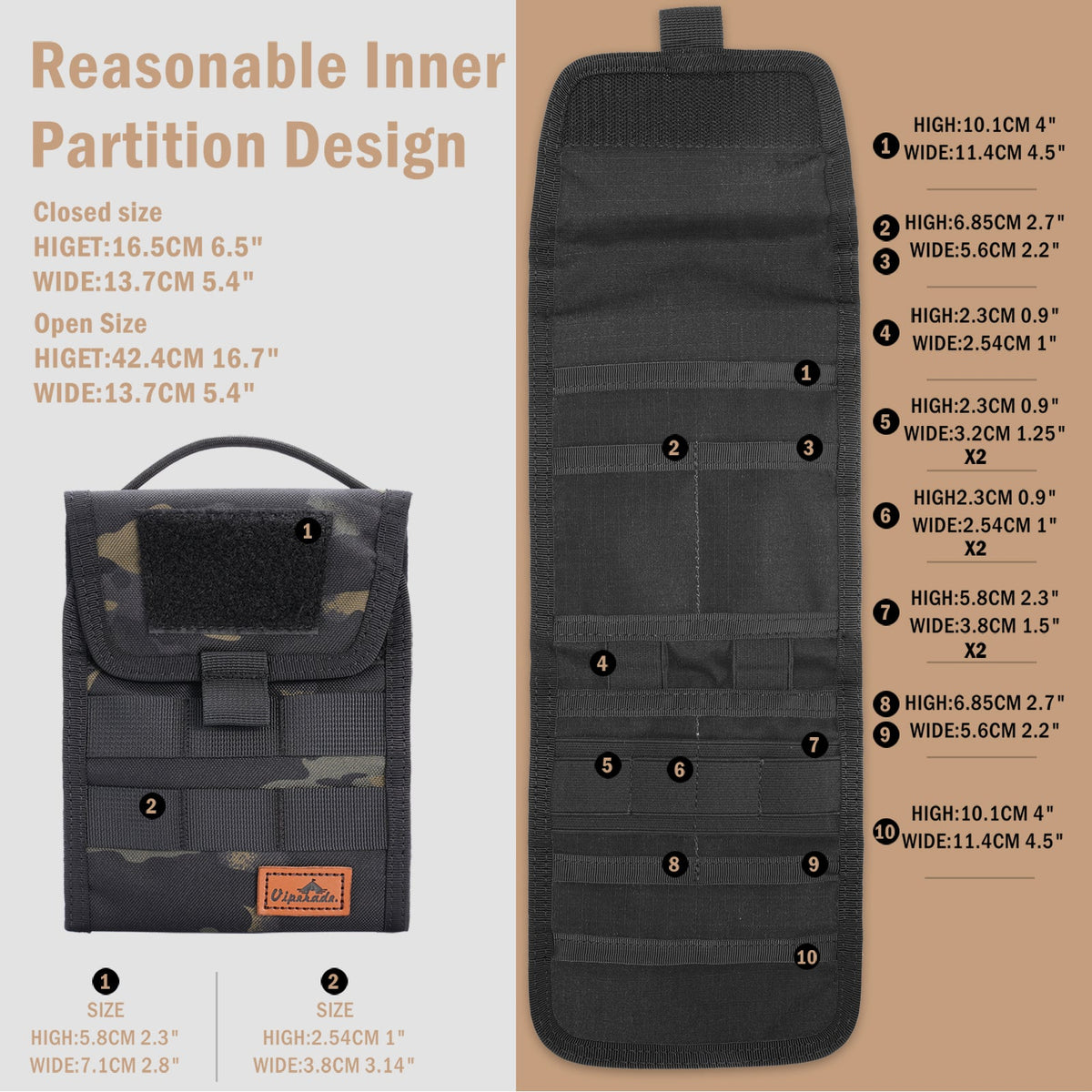Utility wallet Storage Bag