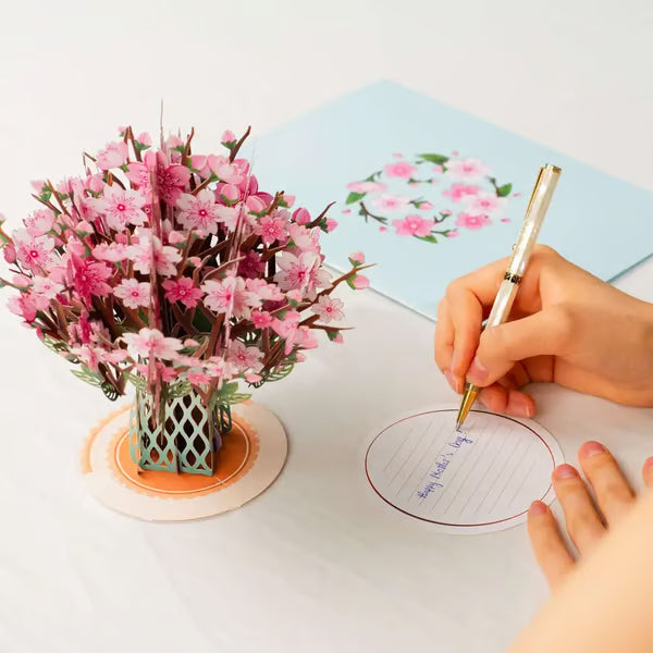 Love Flower Bloom Card