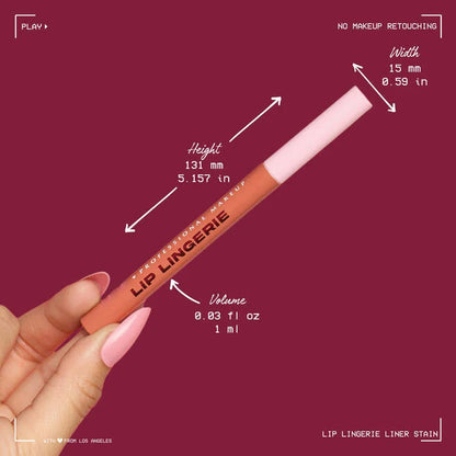 Ballpoint tip- Proof Waterproof Long-lasting  Lip Liner Stain
