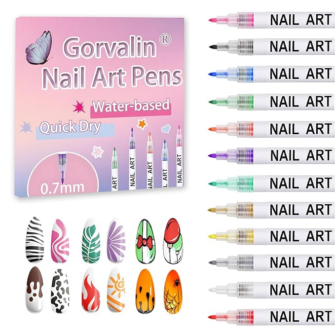 3D Nail Polish Graffiti Pens