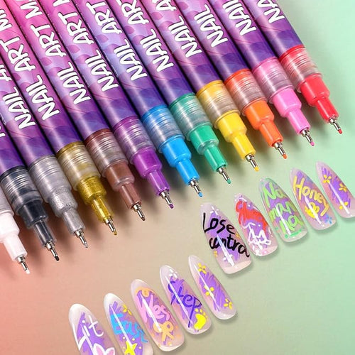 3D Nail Polish Graffiti Pens