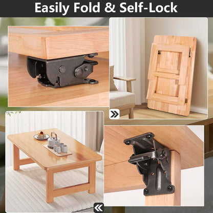FoldLock Pro™ – Heavy-Duty Folding Support Hinge