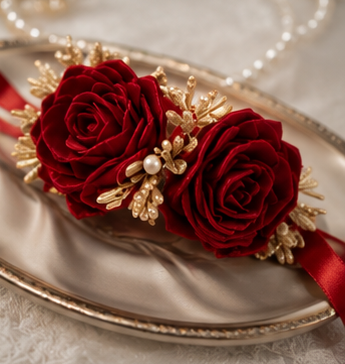 Elara Bloom Hand Wearing Pair