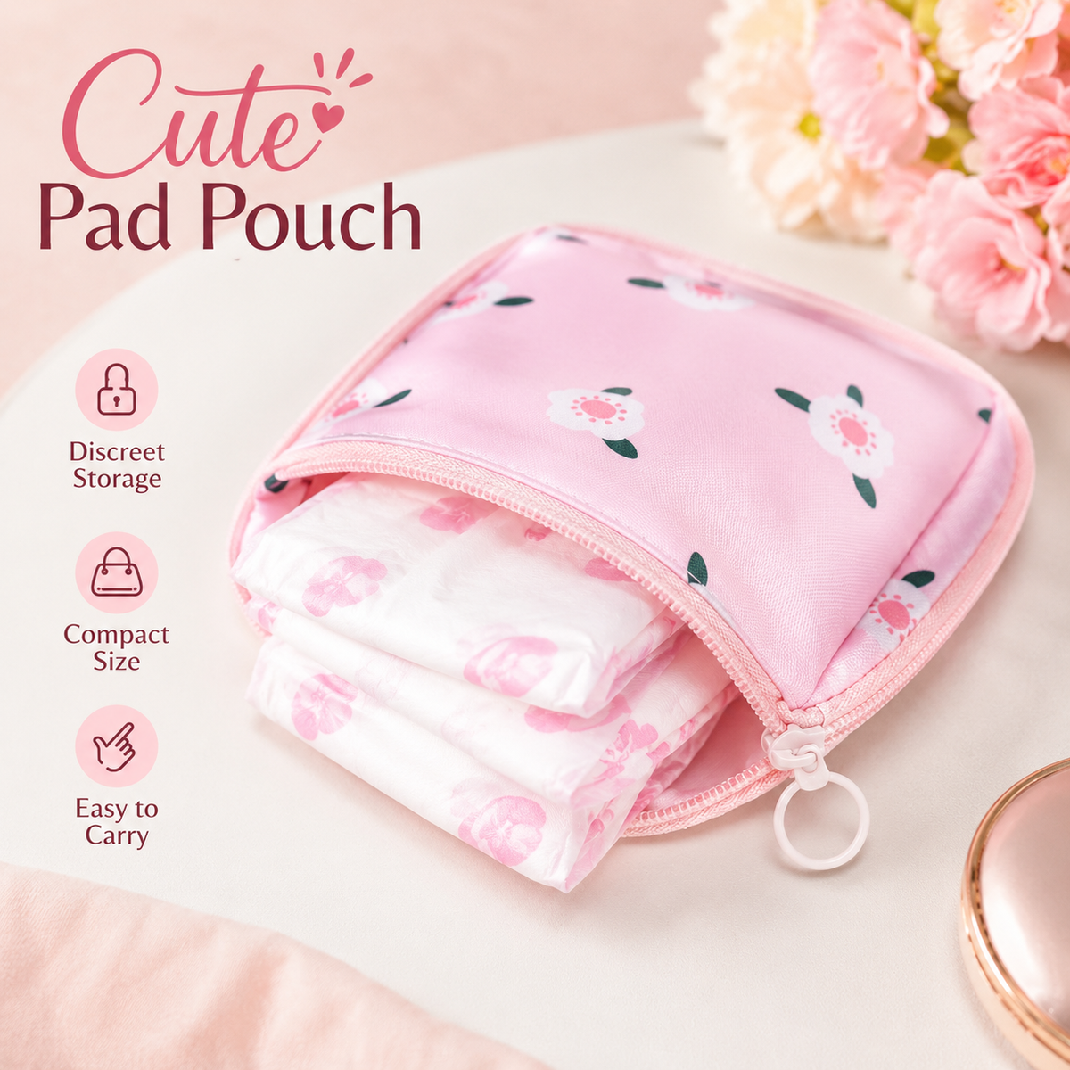 🌸 BlossomPouch For Teenage Girls🌸