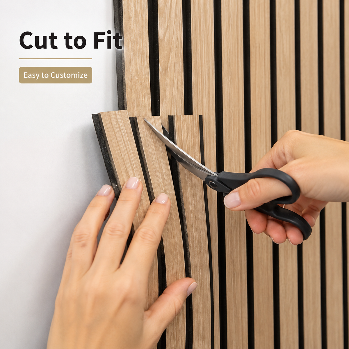 ModernSlat Wall Roller™Adhesive Wall Panels
