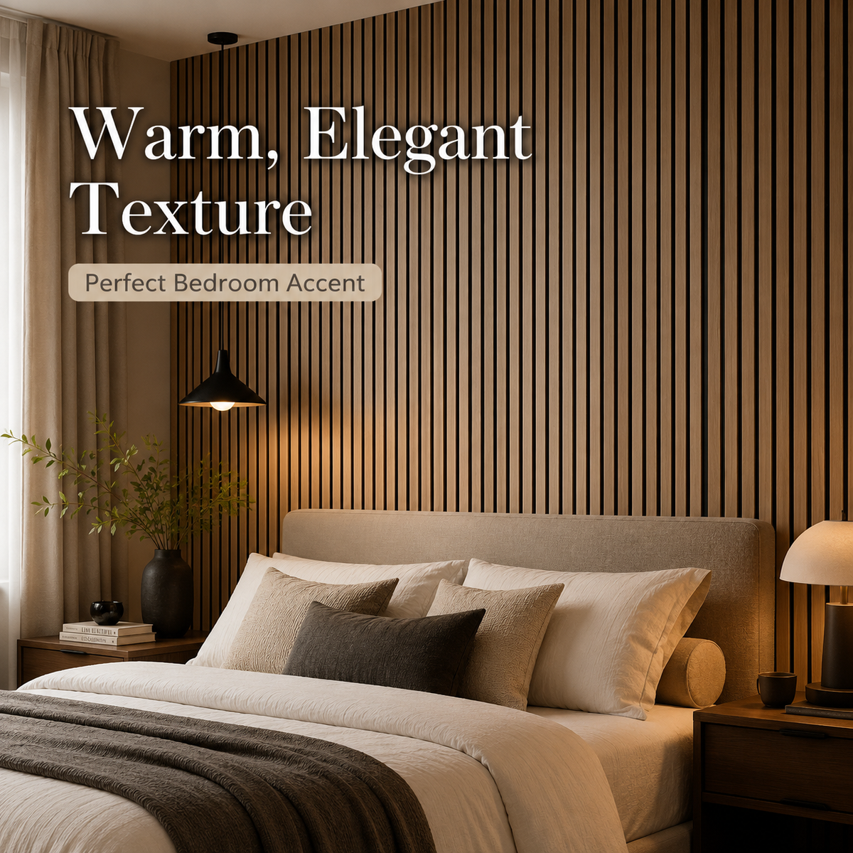 ModernSlat Wall Roller™Adhesive Wall Panels