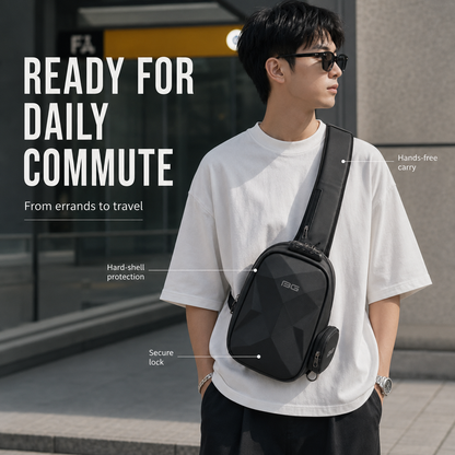 RidgeX Crossbody– Premium Protective Sling Bag