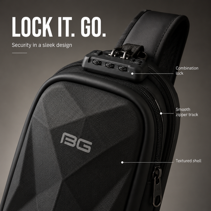 RidgeX Crossbody– Premium Protective Sling Bag