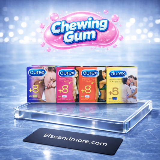 Pack of 2 (8 bubbles) - Premium Delay Chewing Gum – Stay Fresh & Confident All Day