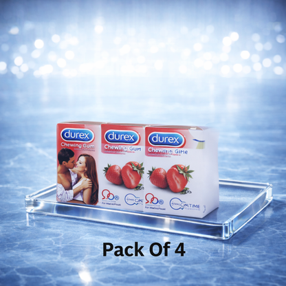 Pack of 2 (8 bubbles) - Premium Delay Chewing Gum – Stay Fresh & Confident All Day