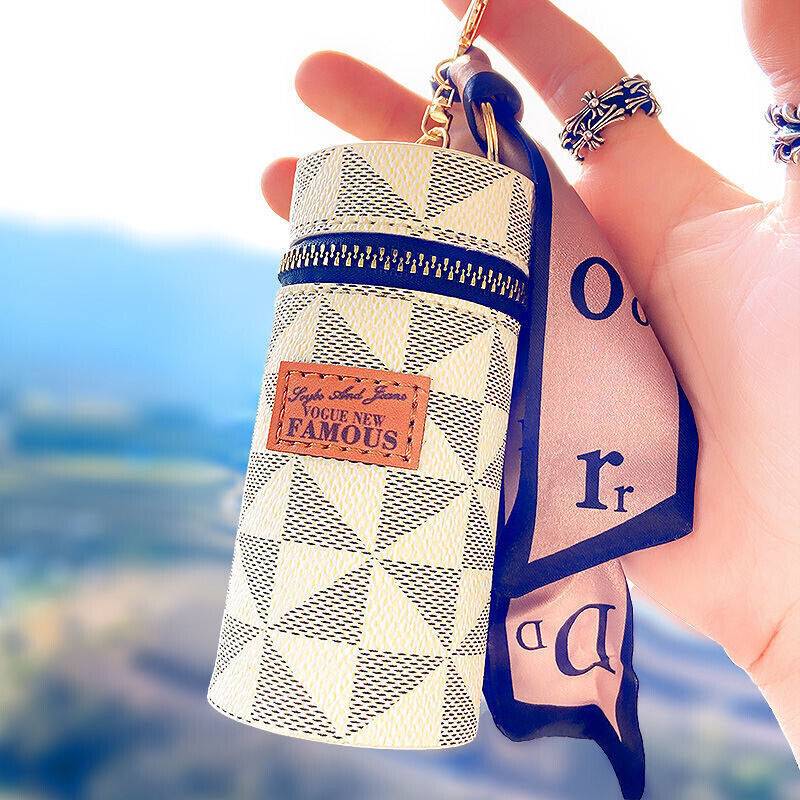 Mini Cute bucket keychain pouch
